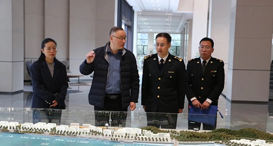 丽水海关关长洪壮一行调研云顶集团集团